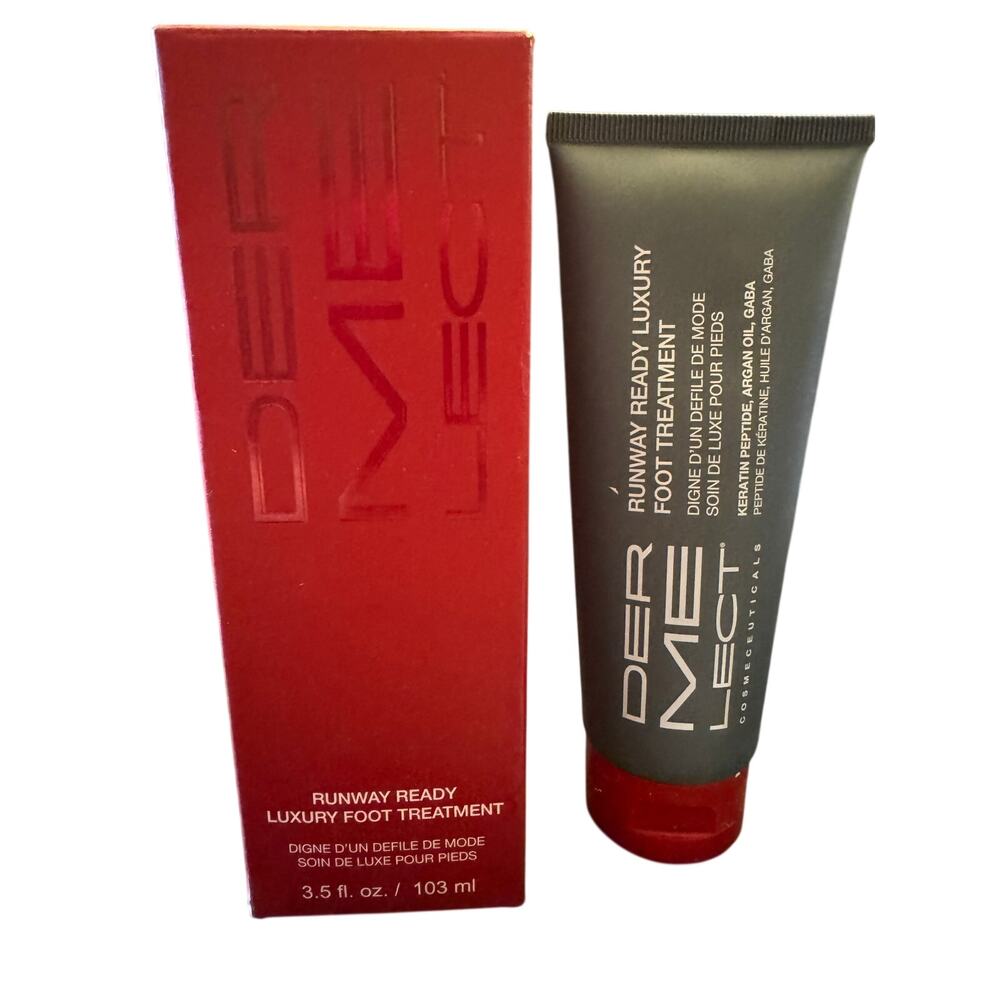 Dermelect Runway Ready Luxury Foot Treatment 3.5 fl. Oz / 103 mL New